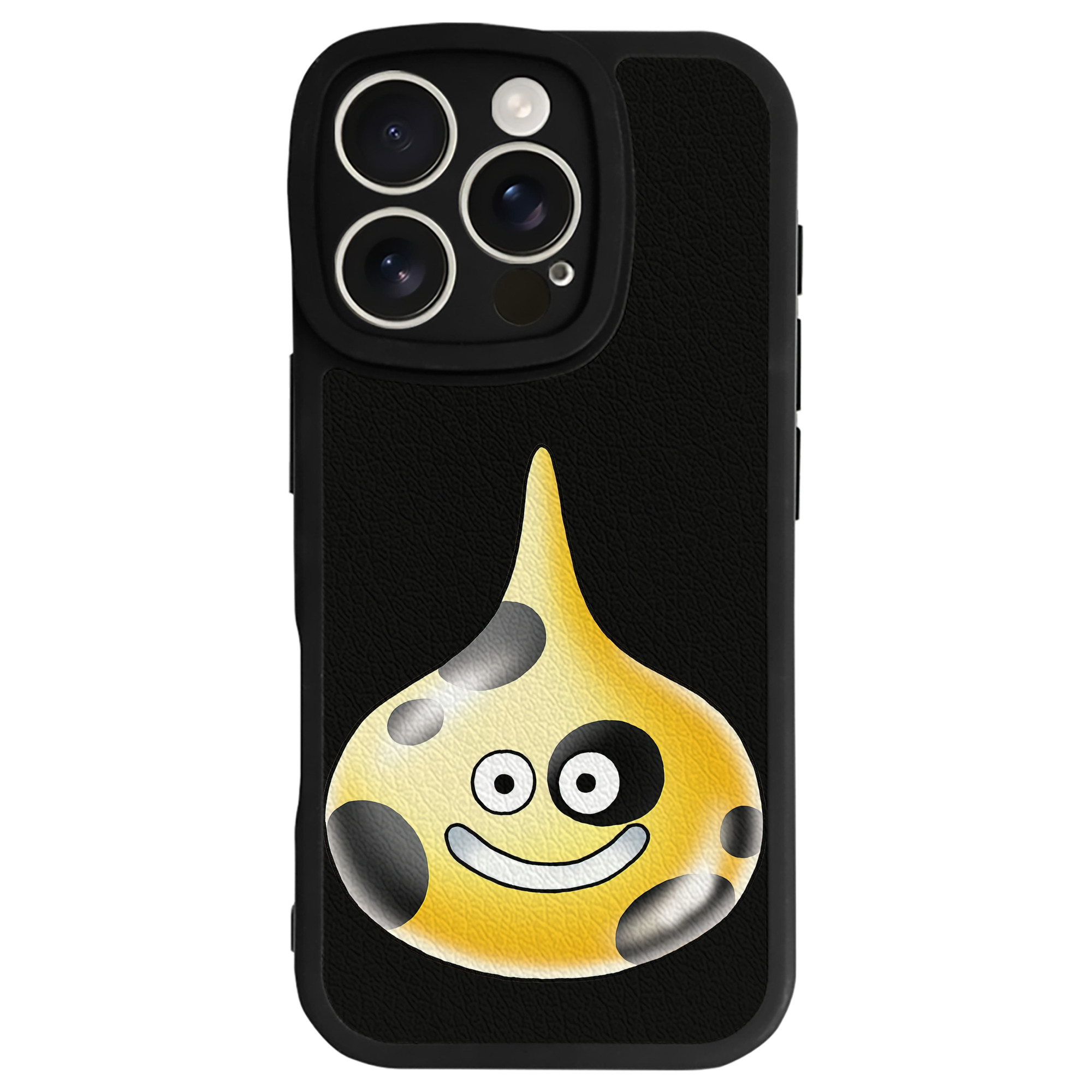 （画像用） ドラゴンクエスト Doragon Kuesuto Dragon Quest 【iPhone 16シリーズ対応】シリコンスマホケース（レザー調） 材質：シリコン